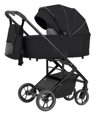 Коляска 2в1 Carrello Alfa CRL-6507 Midnight Black 2024