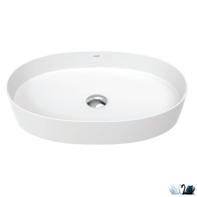 Раковина Creavit Loop LP160-00CB00E-0000 LP160, овальная 60 см, глянец белоснежного цвета