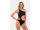 ONE SHOULDER ASYMMETRICAL MONOKINI 459 Черный