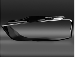 Стекло для фары Audi A4 B8 (2011-2014) рестайлинг, левое (L), 1шт