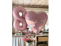 Цифра  + Сердце