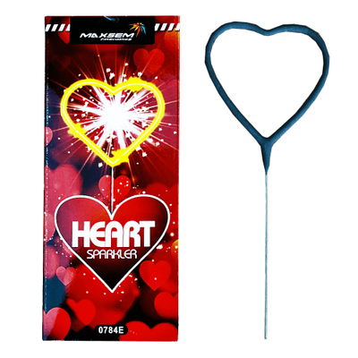 Фигурные бенгальские огни HEART SPARKLER (2 шт.)