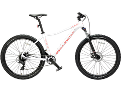 Велосипед KC005 / 8 скоростей 27.5" белый рама 15"