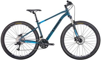 Горный велосипед Trinx M1000 Elite серо-черно синий, рама 18