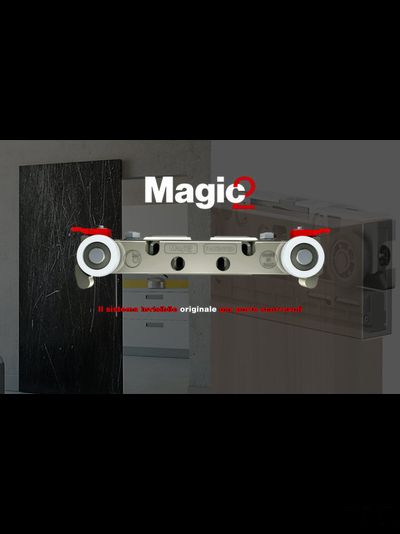 Раздвижная система для двери Terno Scorrevoli Magic 2 80-110 см