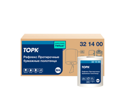 321400 Tork Tellus Reflex Solution® Стандарт протирочная бумага 1 слой в рулонах с ЦВ съемная втулка  Система MC4 / M4
