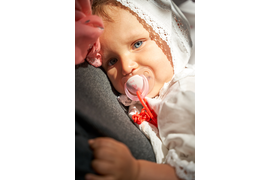 Съемка крещения