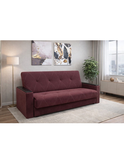 Диван-книжка на утяжке с МДФ декором (З)