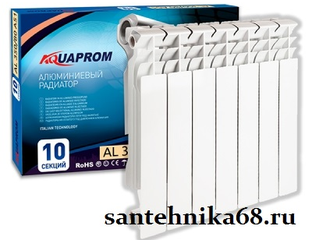САМЫЕ ДЕШЕВЫЕ Радиаторы отопления алюминиевые Аквапром Aquaprom A21 500 ...