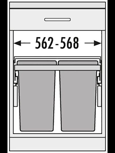ВСТРАИВАЕМАЯ СИСТЕМА 60Л EURO-CARGO-S HAILO