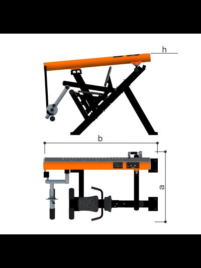 Уличный тренажер "Разгибание ног" Romana 211.01.00