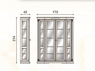 ВИТРИНА PALAZZO DUCALE 71CI00