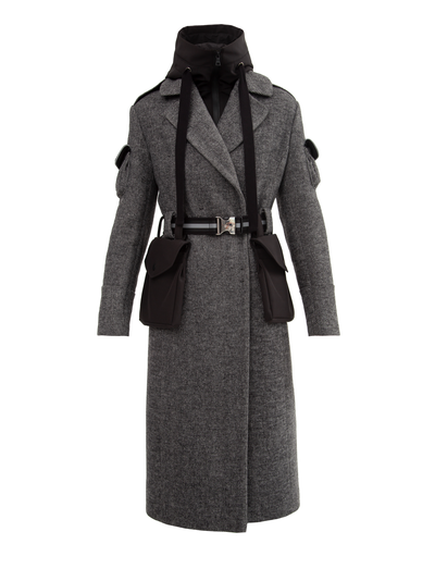 Дизайнерское пальто-трансформер COAT-T из натуральной шерсти