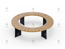 1728.6 Скамья «Секция замкнутая»