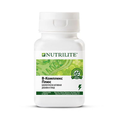 ЭНЕРГИЯ И РАБОТОСПОСОБНОСТЬ Nutrilite™ B-комплекс плюс, 60 таб.
