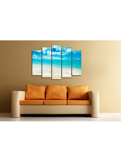 Модульная картина "Голубой океан"