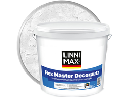 Штукатурка декоративная акриловая моделируемая LINNIMAX FLEX MASTER DECORPUTZ Бесцветная база 3 25 кг