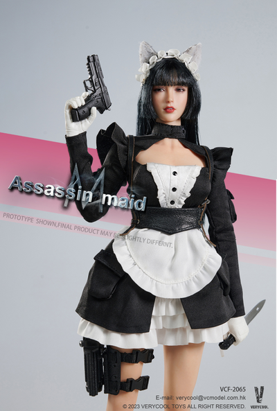 Боевая лисичка-горничная Мишель - Коллекционная фигурка 1/6 SCALE Female Assassin Series Assassin Maid Michelle (VCF-2065) - VERYCOOL