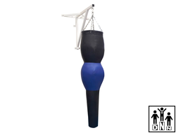 Боксёрский мешок трехсекционный фигурный тент