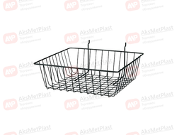 MBD6012 Корзина для перфорированных панелей 585х300х125 мм, черный шагрень