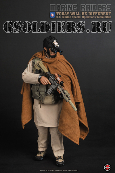 Коллекционная фигурка 1/6 MARINE RAIDERS TODAY WILL BE DIFFERENT MSOT 8222 (SS094) - Soldier Story
