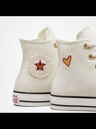 Высокие кеды Converse Chuck Taylor All Star Valentines белые