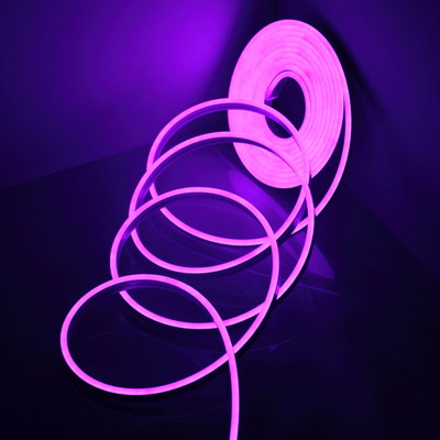 Гибкий светодиодный неон 2835 120LED/m 4.5х13х5000мм 12V IP67 PURPLE