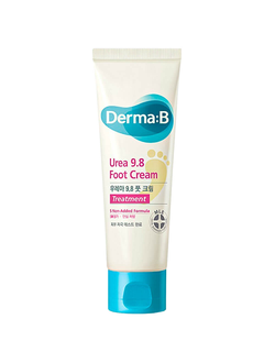 Смягчающий ламеллярный крем для ног с мочевиной Derma:B