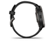 Garmin Venu 2 Plus Slate Stainless Steel Bezel with Black Case and Silicone Band (010-02496-01 / 010-02496-11 / 010-02496-51)