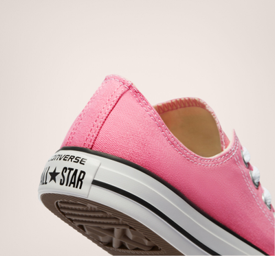 Кеды Конверс розовые низкие M9007 фото