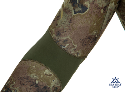 Гидрокостюм неопрен 7мм Marlin CAMOSKIN PRO green р.50