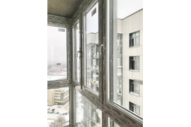 Замена холодного остекления
