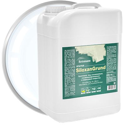 Грунт универсальный с добавкоми против плесени REINMANN Status SiloxanGrund 10 л