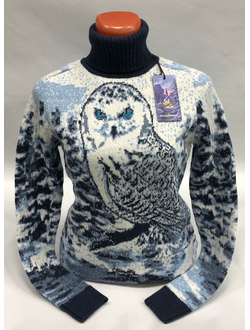 Свитер женский Полярная сова