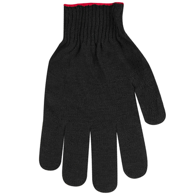 Перчатки хлопчатобумажные, КОМПЛЕКТ 5 пар, 10 класс, черные