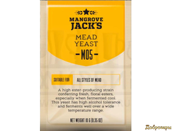 Дрожжи для медовухи Mangrove Jack's "Mead M05", 10 г