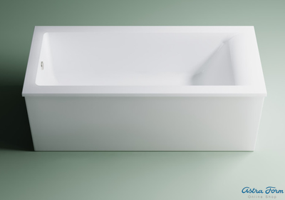 Astra-Form ванна Нейт Solid Surface 170/70 см белая матовая