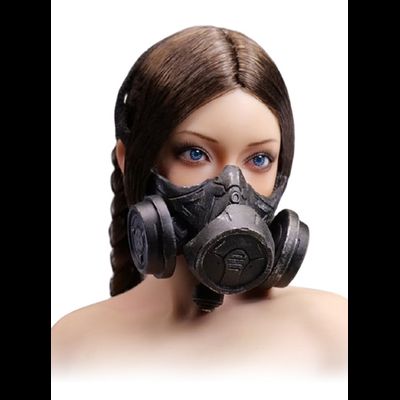 Женский респиратор (газовая маска) - 1/6 Gas Mask (24XG99C) - VSTOYS