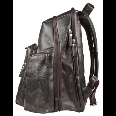 Кожаный рюкзак Bertario brown (арт. 3102-04)