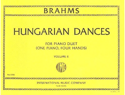 Brahms Hungarian Dances for piano four hands vol.2