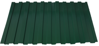 Профнастил С-8, темно зеленый (0.55мм)
