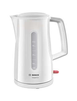 Чайник Bosch TWK 3A011 1.7л 2400Вт бел.