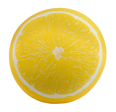 Декоративная подушка антистресс "Лимон"