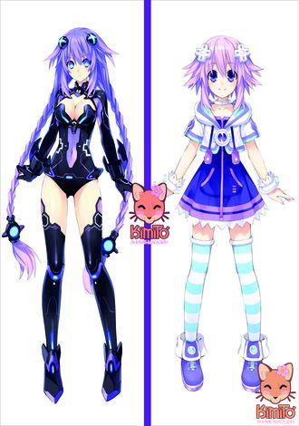 Hyperdimension Neptunia аниме Альтернативная игра богов дакимакура