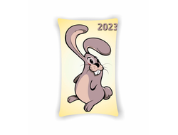 Подушка вертикальная год Кролика №2