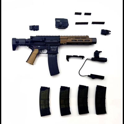 Пистолет-пулемет HK416C с обвесом (26038R) - Easy &amp; Simple