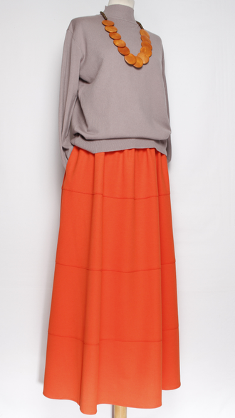 Юбка "ТРИКОТАЖ" морковная р.48,54,56,58