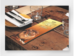 Печать меню