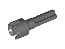 Technic, Steering CV Joint Narrow with 2L Axle, Dark Bluish Gray (92906 / 4610374)