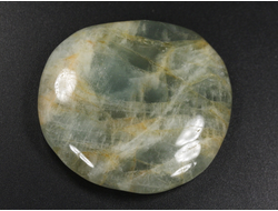 Берилл голубой (Аквамарин), полировка плоская, Бразилия (43*39*8 мм, 25 г) №35651